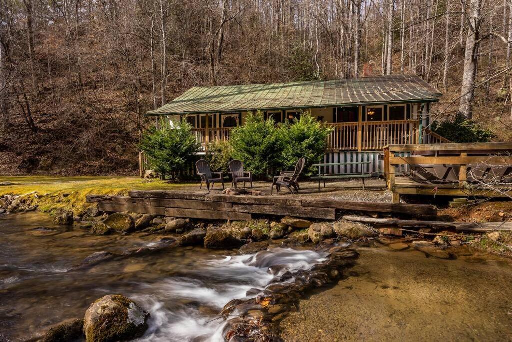Villa Creekside 1920'S Farmhouse à Bryson City Extérieur photo